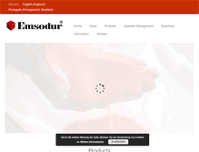 Tablet Screenshot of emsodur.com